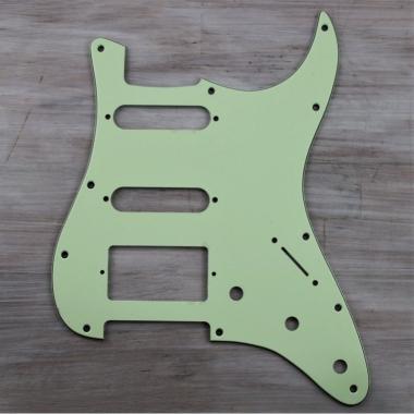 Pg13k battipenna per stratocaster hss mint green 3 strati
