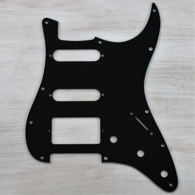 Pg13b battipenna per stratocaster hss nero 3 strati