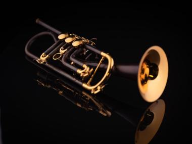 SCHAGERL GANSCHHORN "HEAVY" MEISTER TROMBA IN SIB VINTAGE MATT LACQUER S.N. 9321