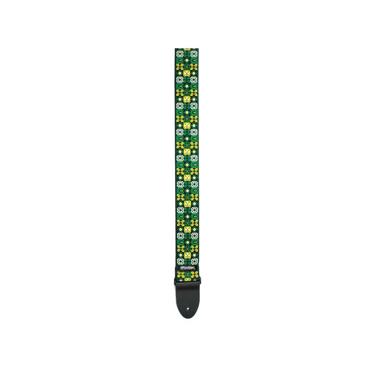 Dunlop d67-01gn jacquard winterland green tracolla