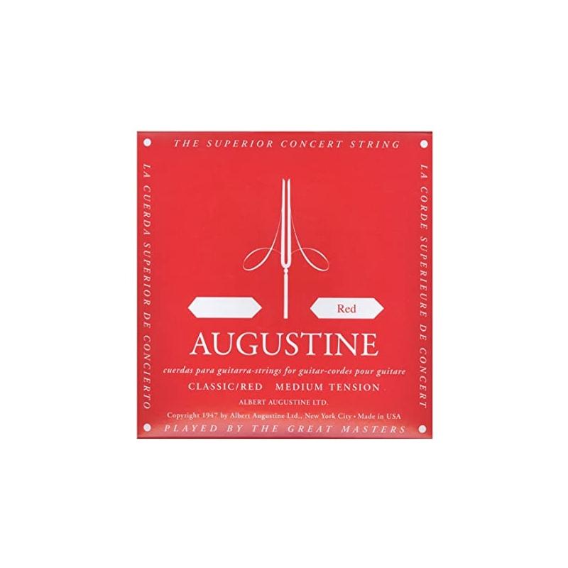 Augustine set di corde per chitarra classica red label medium tension