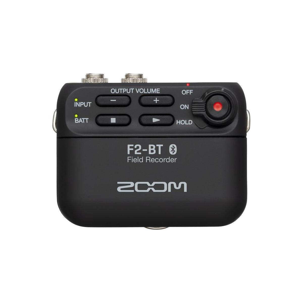 ZOOM F2-BT - field recorder Bluetooth + Microfono lavalier nero