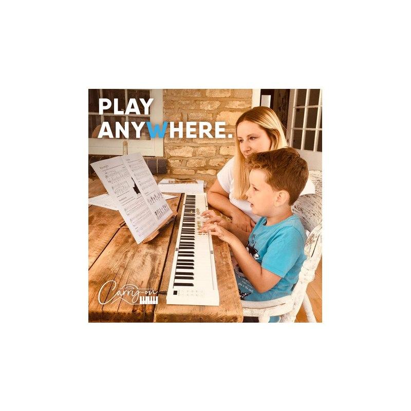 Carry on tastiera pieghevole 88 tasti