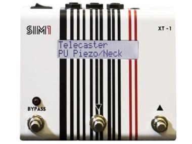 Sim1 xt-1 modellatore di suoni per chitarra elettrica e acustica