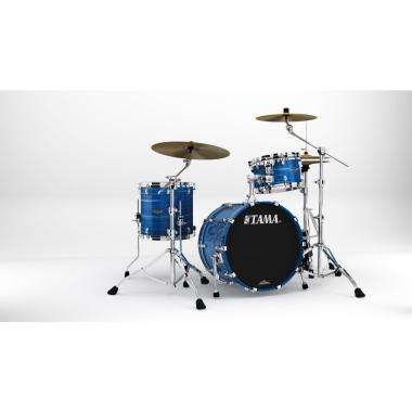 TAMA WBS30RS-LOR Starclassic Walnut/Birch 3-pezzi shell pack cassa 20 LACQUER OCEAN BLUE RIPPLE