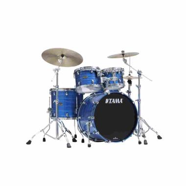 TAMA WBS42S-LOR Starclassic Walnut/Birch 4-pezzi shell pack cassa 22 LACQUER OCEAN BLUE RIPPLE