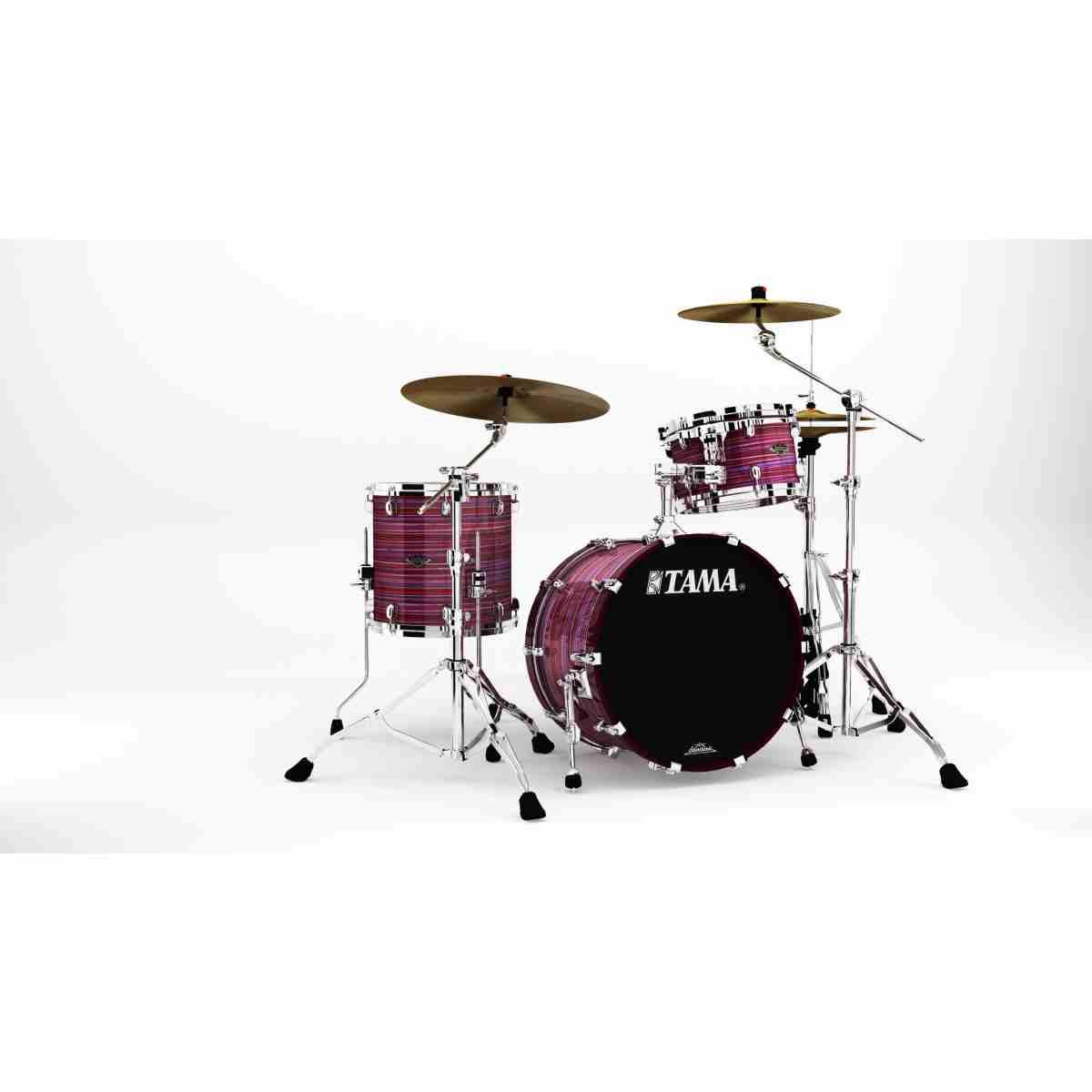 TAMA WBS30RS-LPO Starclassic Walnut/Birch 3-pezzi shell pack cassa 20 LACQUER PHANTASM OYSTER