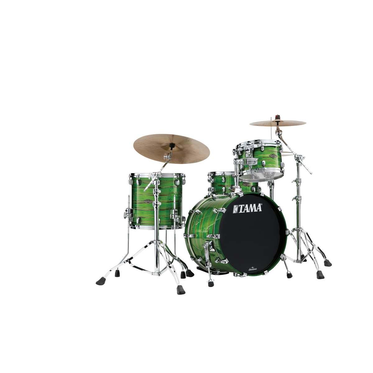 TAMA WBS30RS-LSO Starclassic Walnut/Birch 3-pezzi shell pack cassa 20 LACQUER SHAMROCK OYSTER