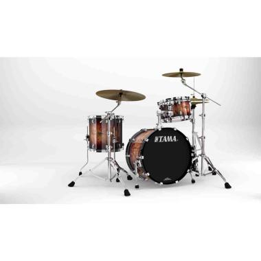 TAMA WBS30RS-MBR Starclassic Walnut/Birch 3-pezzi shell pack cassa 20 MOLTEN BROWN BURST