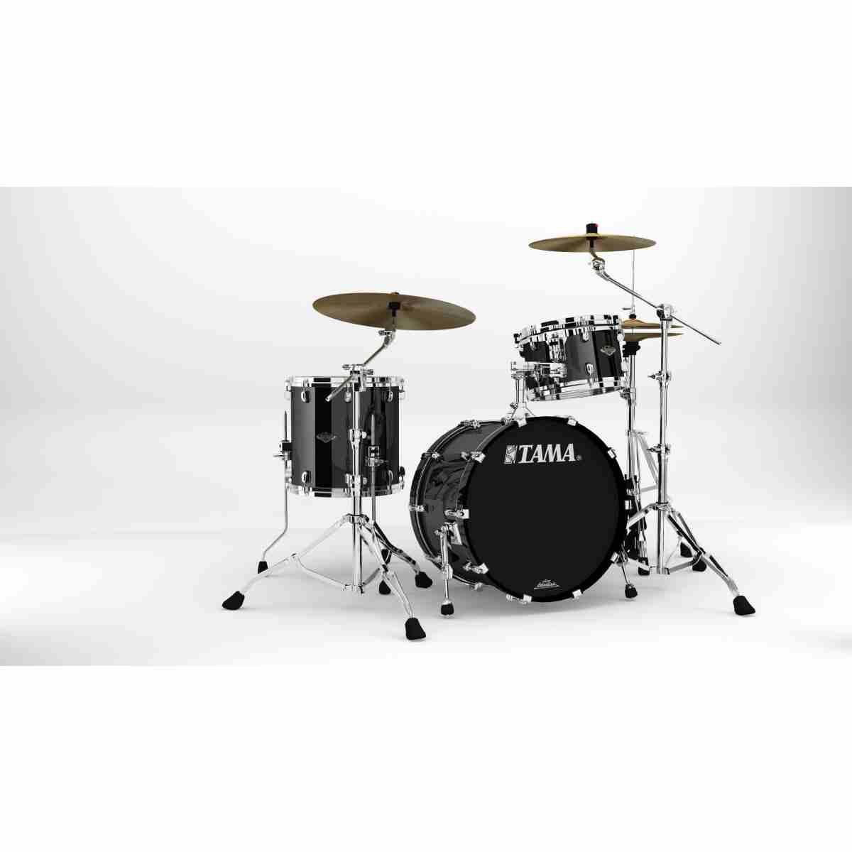 TAMA WBS30RS-PBK Starclassic Walnut/Birch 3-pezzi shell pack cassa 20 PIANO BLACK
