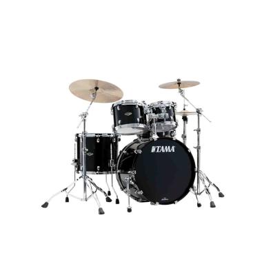 TAMA WBS42S-PBK Starclassic Walnut/Birch 4-pezzi shell pack cassa 22 PIANO BLACK