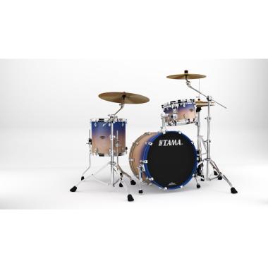 TAMA WBS30RS-SAF Starclassic Walnut/Birch 3-pezzi shell pack cassa 20 SATIN PURPLE ATMOSPHERE FADE