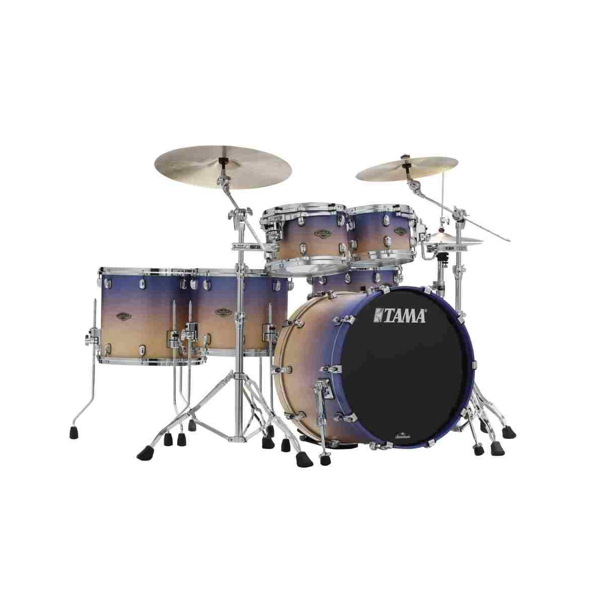 TAMA WBS52RZS-SAF Starclassic Walnut/Birch 5-pezzi shell pack cassa 22 SATIN PURPLE ATMOSPHERE FADE