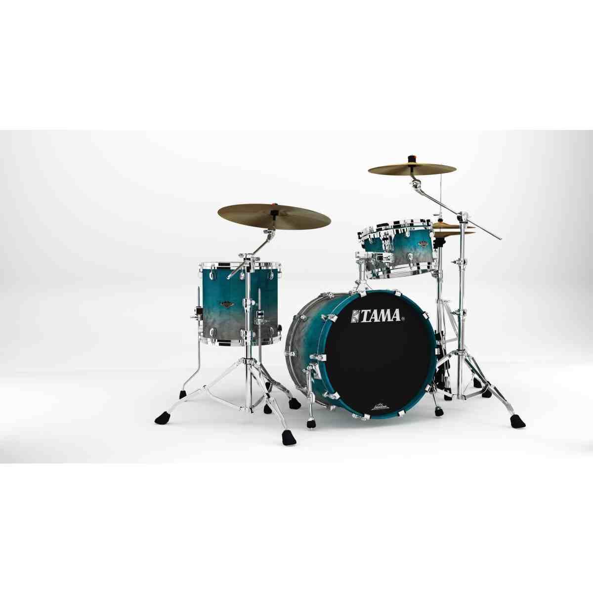 TAMA WBS30RS-SPF Starclassic Walnut/Birch 3-pezzi shell pack cassa 20 SATIN SAPPHIRE FADE