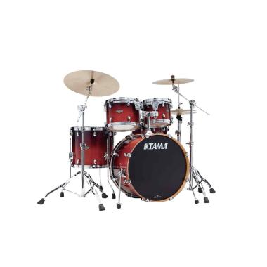 TAMA MBS42S-DCF Starclassic Performer 4-pezzi shell pack cassa 22 DARK CHERRY FADE