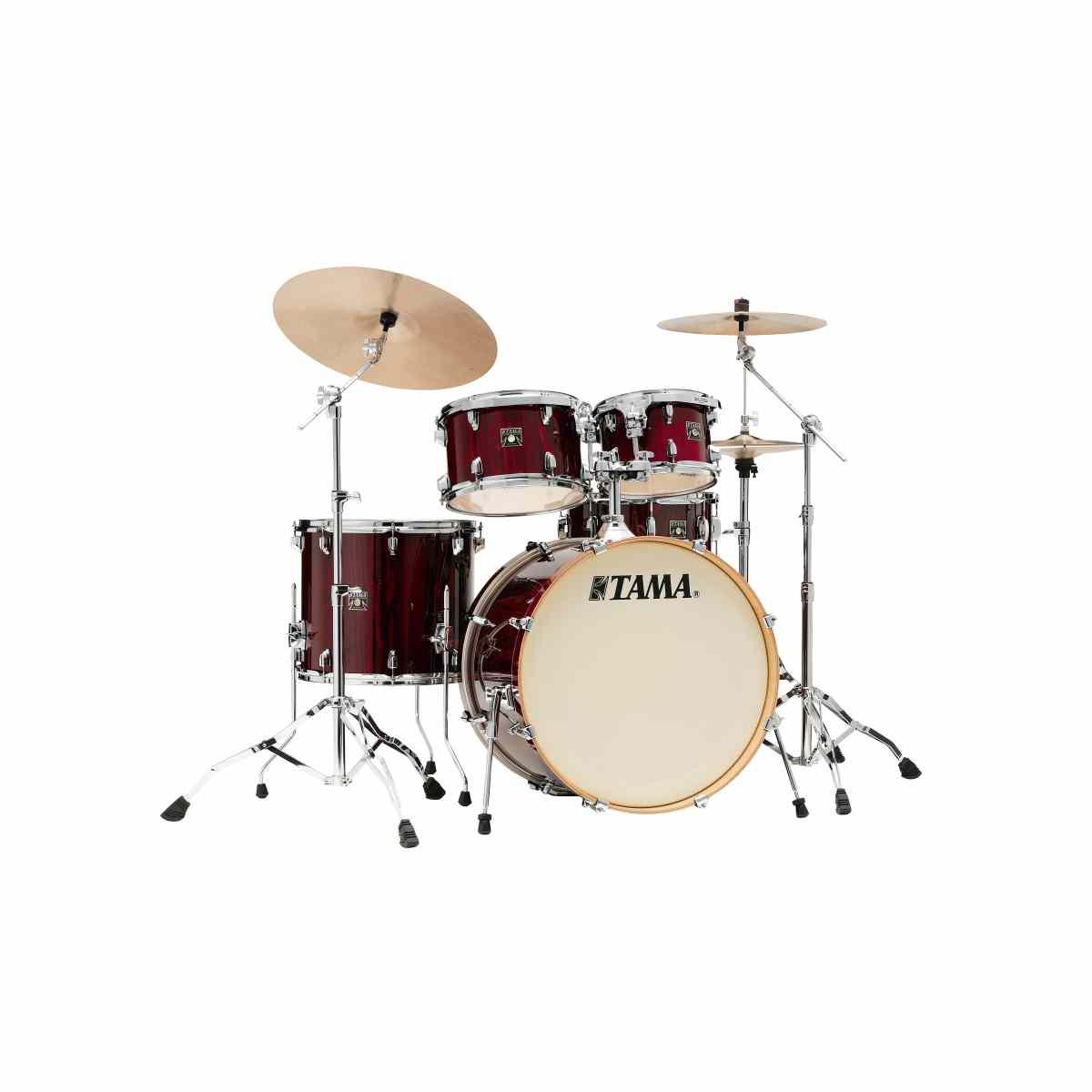 TAMA CL52KRS-PGGP Superstar Classic 5-pezzi shell pack cassa 22 GLOSS GARNET LACEBARK PINE