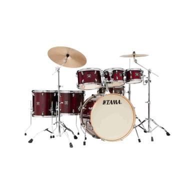 TAMA CL72R+H-PGGP Superstar Classic 7-pezzi kit cassa 22 & hardware pack GLOSS GARNET LACEBARK PINE