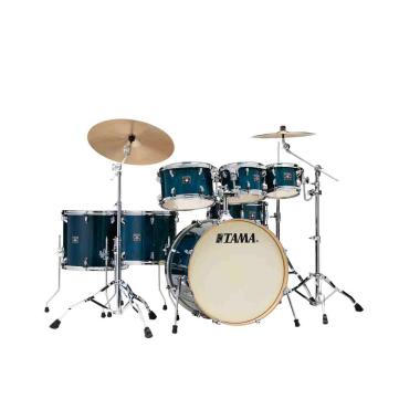 TAMA CL72R+H-PGHP Superstar Classic 7-pezzi kit cassa 22 & hardware pack GLOSS SAPPHIRE LACEBARK PINE