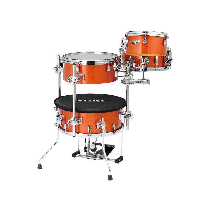 TAMA CJB46C-BOS Cocktail-JAM 4-pezzi Kit Completo cassa 16 BRIGHT ORANGE SPARKLE