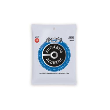 Martin ma540 set di corde per chitarra acustica phosphor bronze 012/54