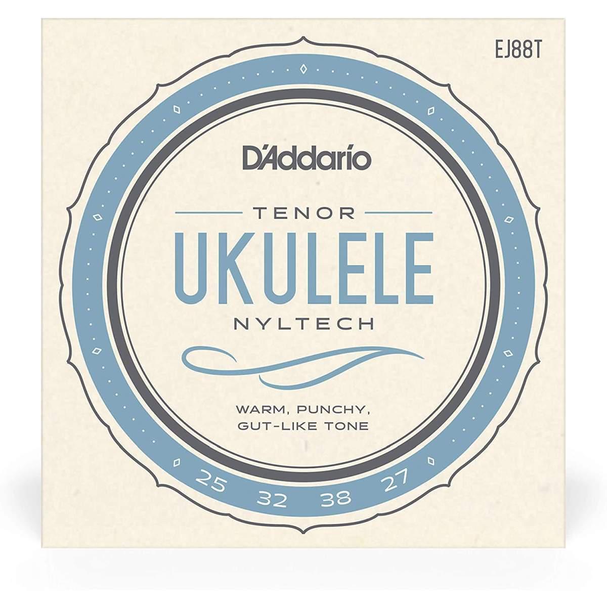 D'addario ej88t muta di corde per ukulele tenore