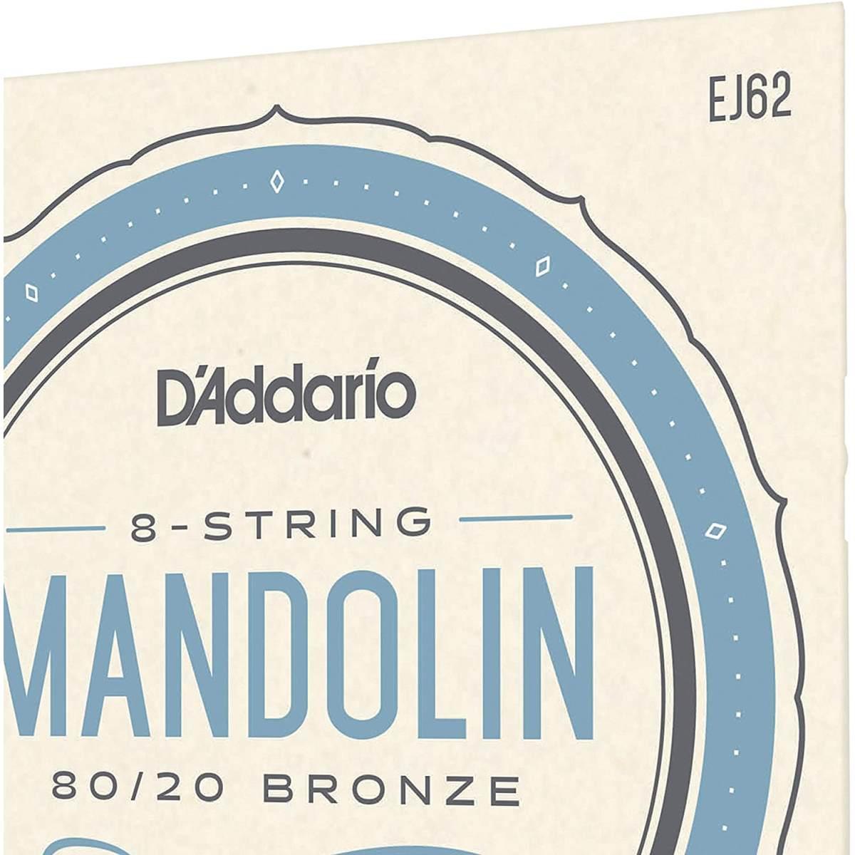 D'addario ej62 muta di corde per mandolino light loop end
