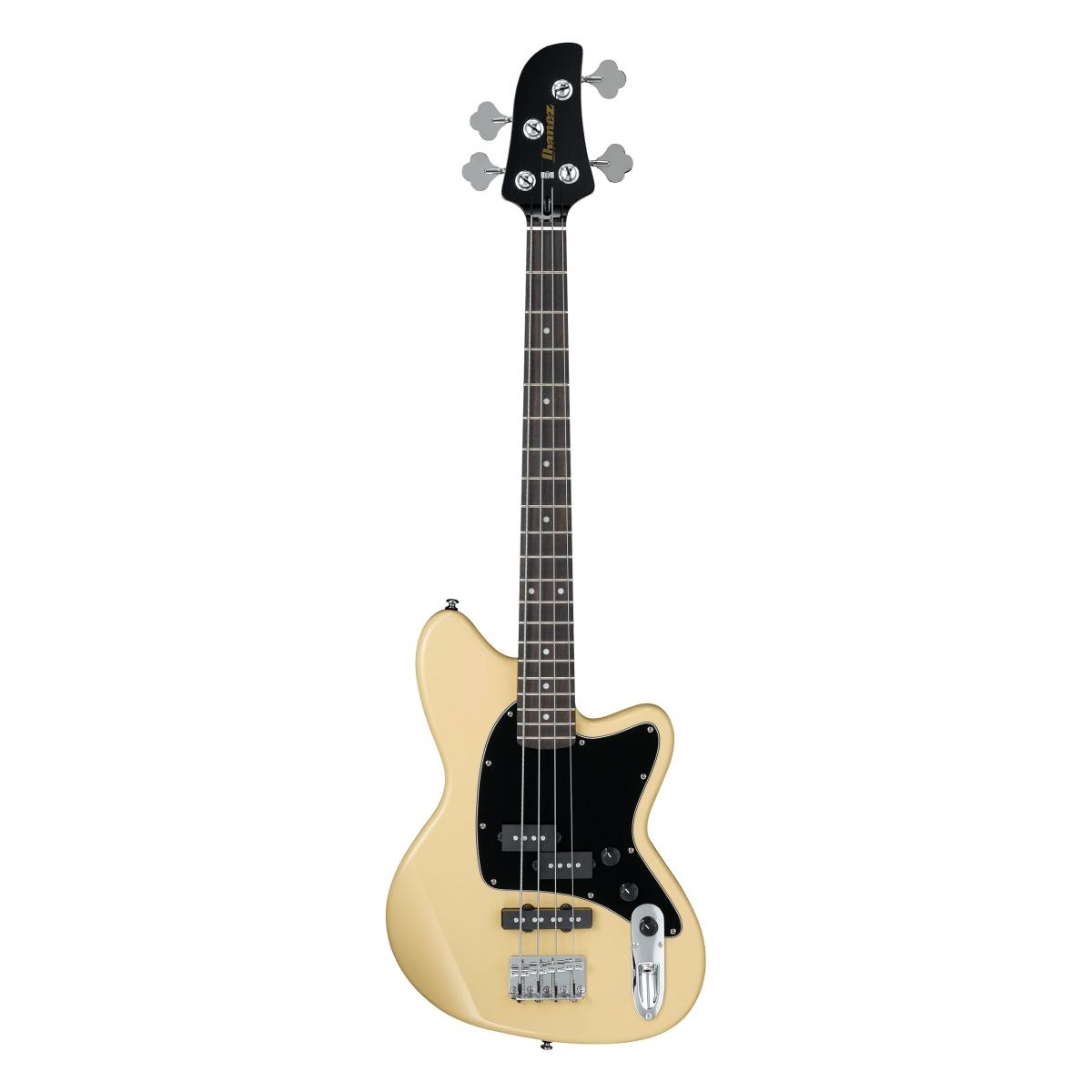 Ibanez tmb30 iv ivory basso elettrico 4 corde scala corta