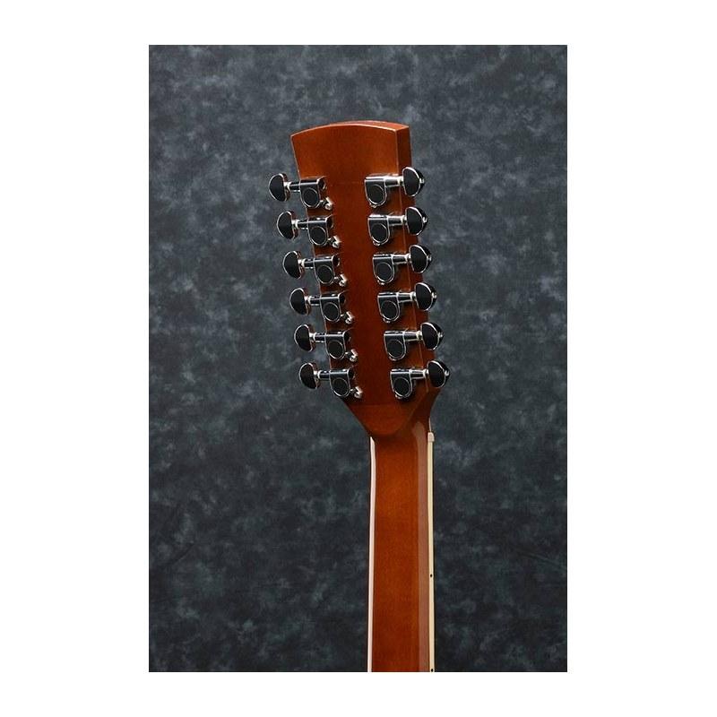 Ibanez pf1512ece natural chitarra acustica elettrificata 12 corde
