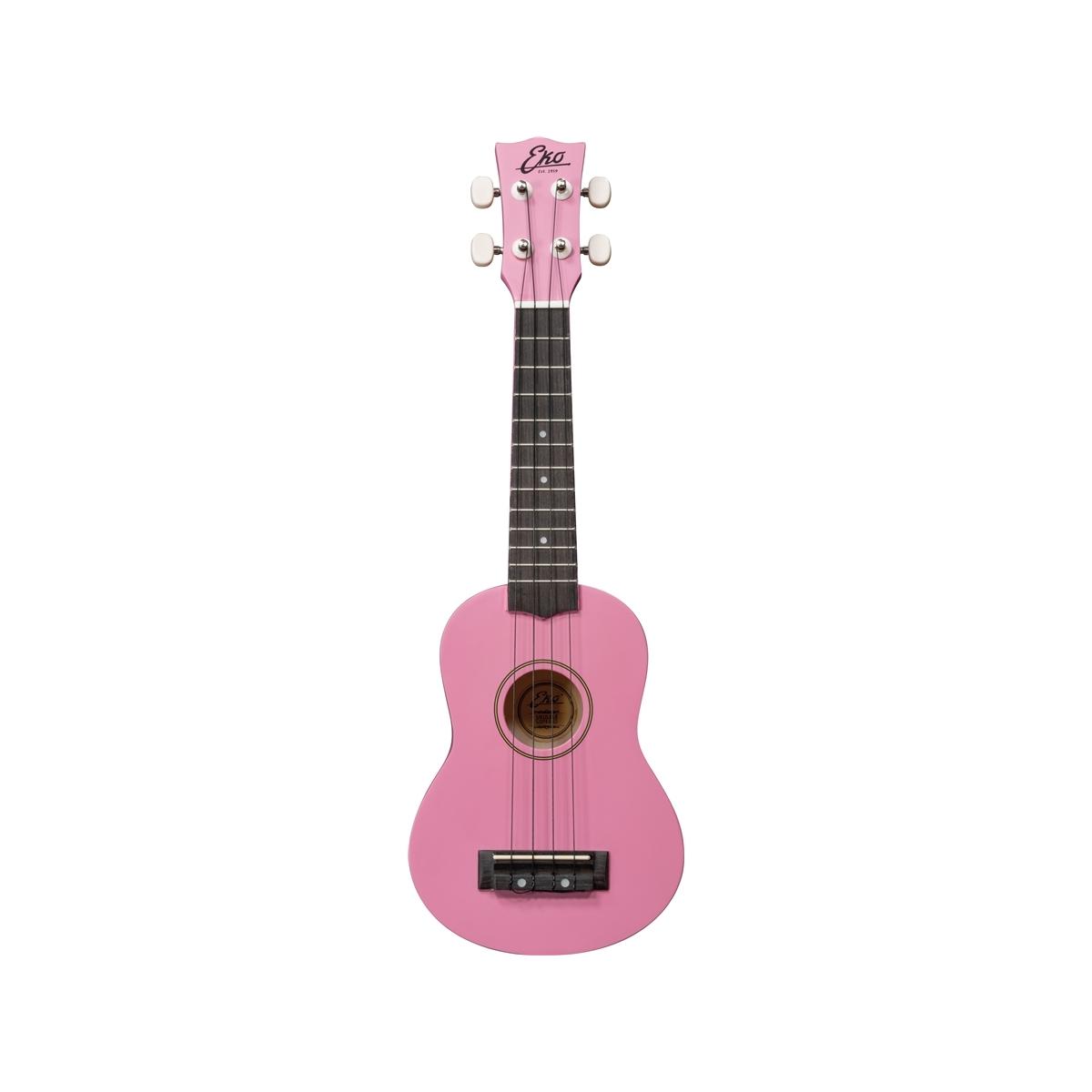 EKO GUITARS Uku Primo Ukulele Soprano Pink