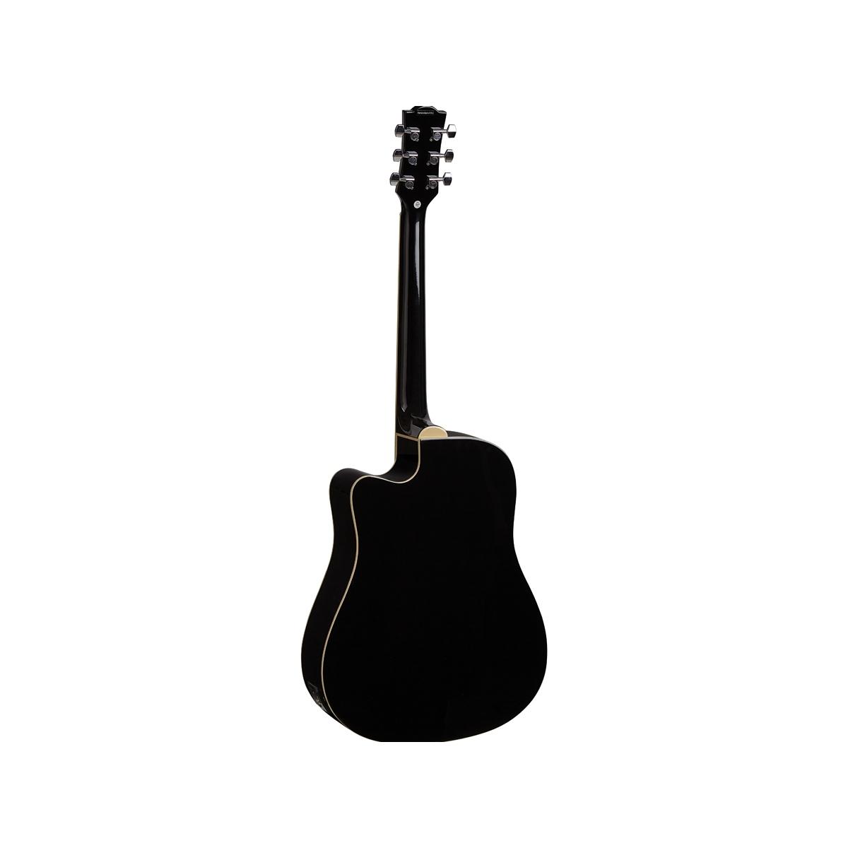 EKO GUITARS Ranger 6 CW Eq Black CHITARRA ACUSTICA ELETTRIFICATA