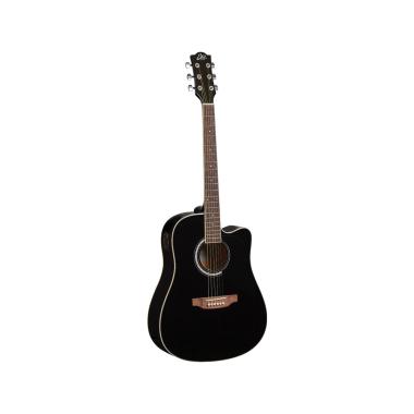 EKO GUITARS Ranger 6 CW Eq Black CHITARRA ACUSTICA ELETTRIFICATA