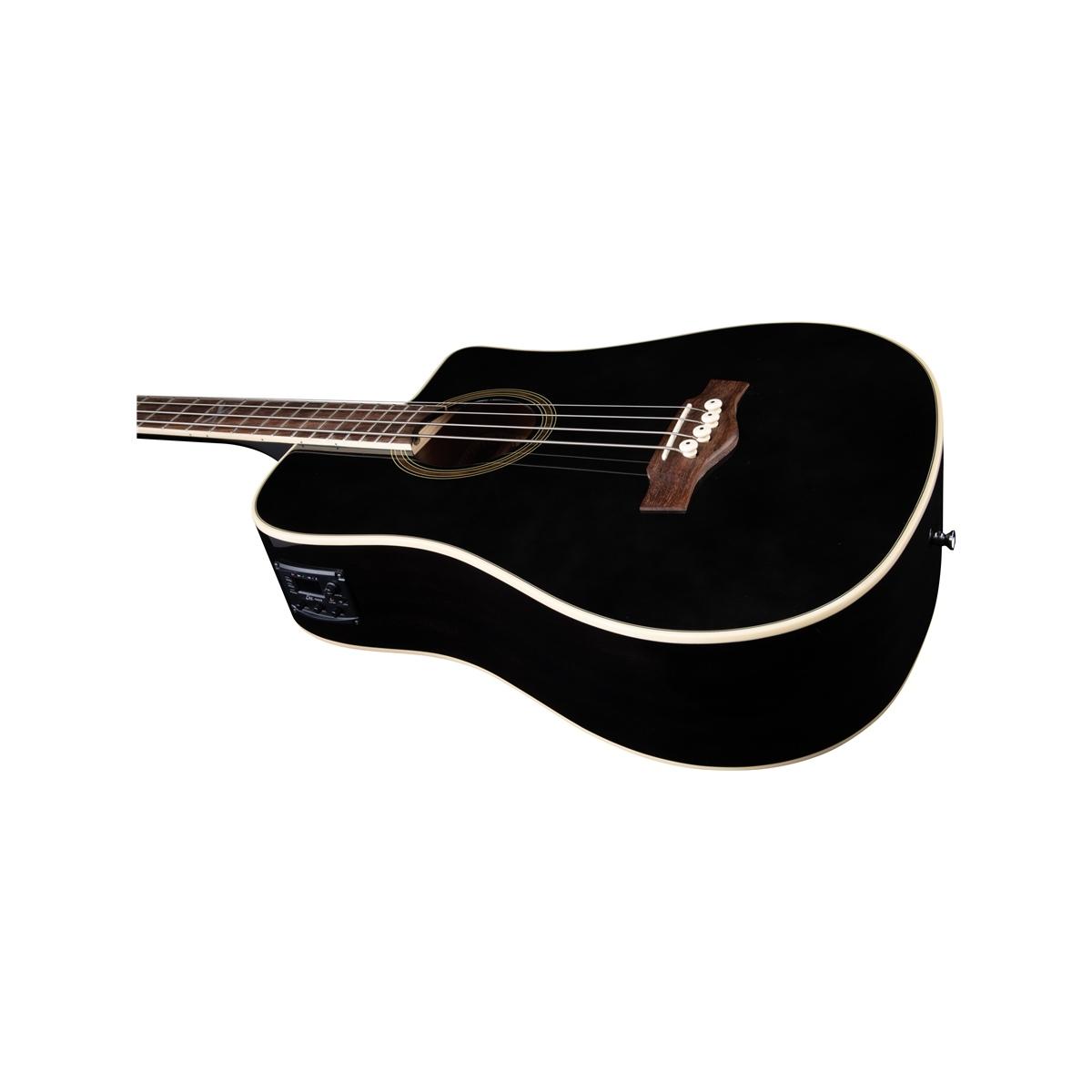 EKO GUITARS NXT Bass B100ce See Through Black