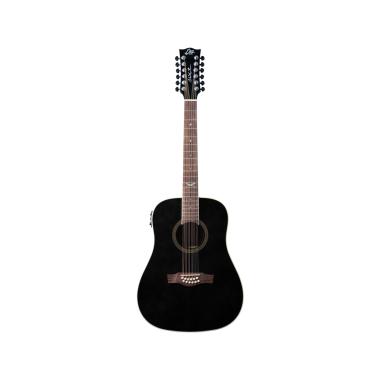 EKO GUITARS NXT D100e XII See Through Black