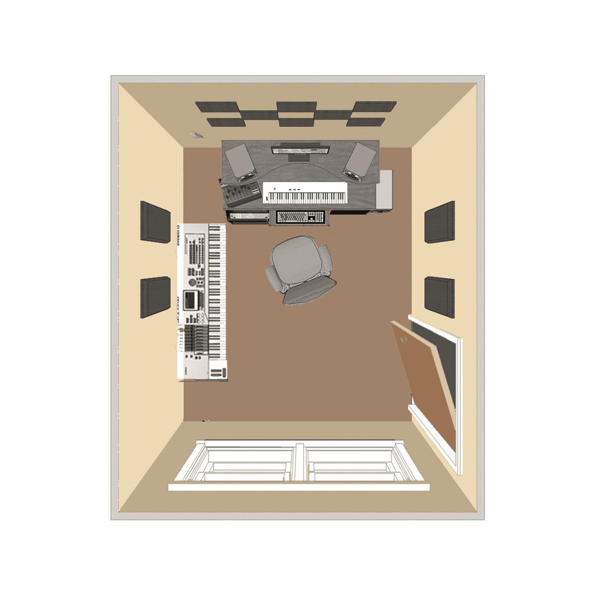 PRIMACOUSTIC London 8 Nero