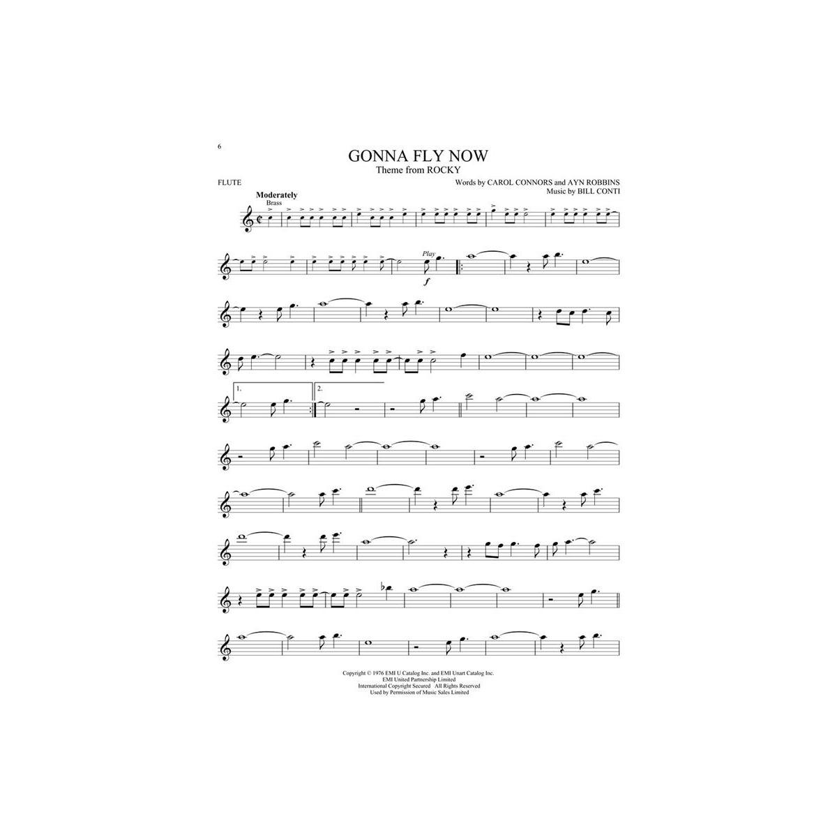 Great movie themes per flauto