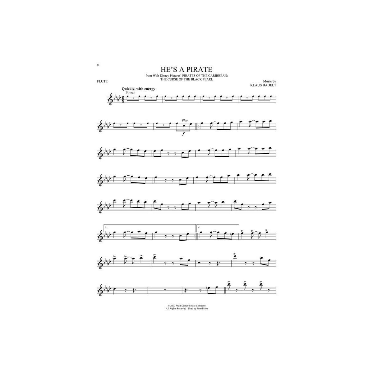 Great movie themes per flauto