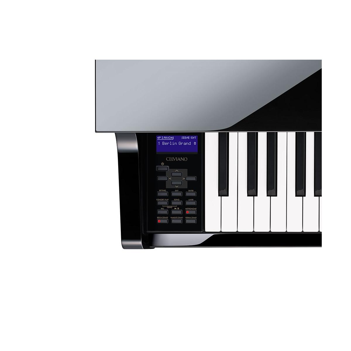 CASIO CELVIANO Grand Hybrid GP-510BP Finitura nero laccato
