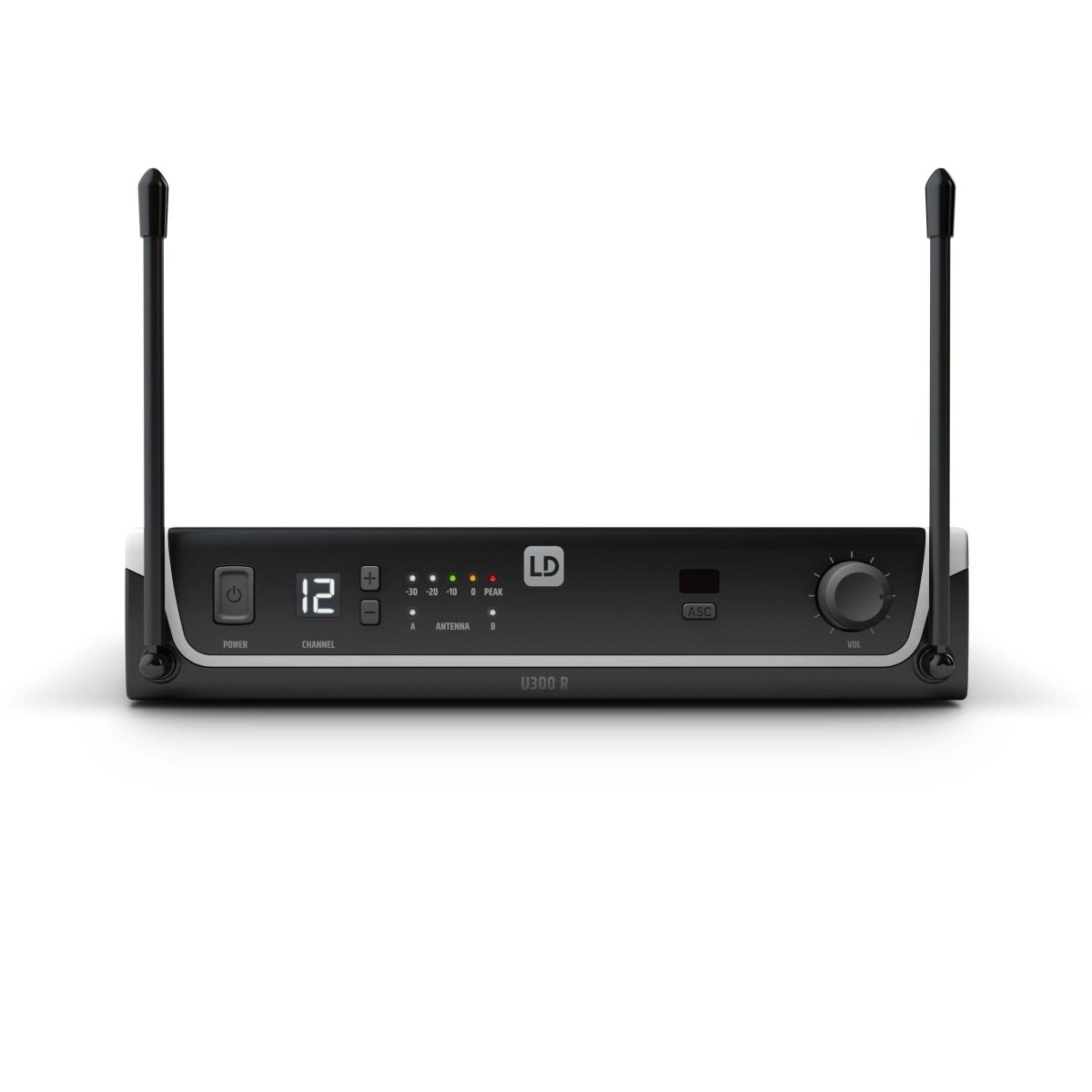 LD SYSTEMS U305 BPH - Sistema per Radiomicrofono con Bodypack e Headset - 584 - 608 MHz