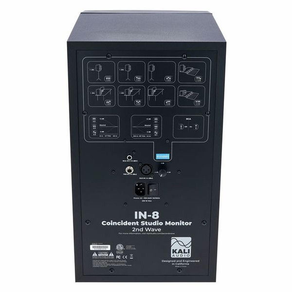 KALI AUDIO IN-8 V2 - Monitor da studio triamplificato 8''