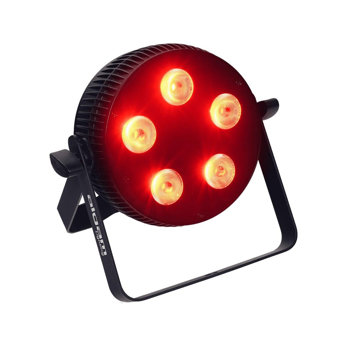 ALGAM LIGHTING SLIMPAR-510-QUAD Proiettore Par LED 5 x 10W RGBW