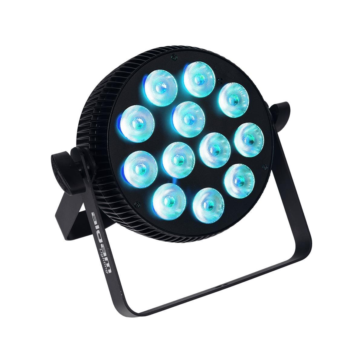 ALGAM LIGHTING SLIMPAR-1210-QUAD Proiettore Par LED 12 x 10W RGBW