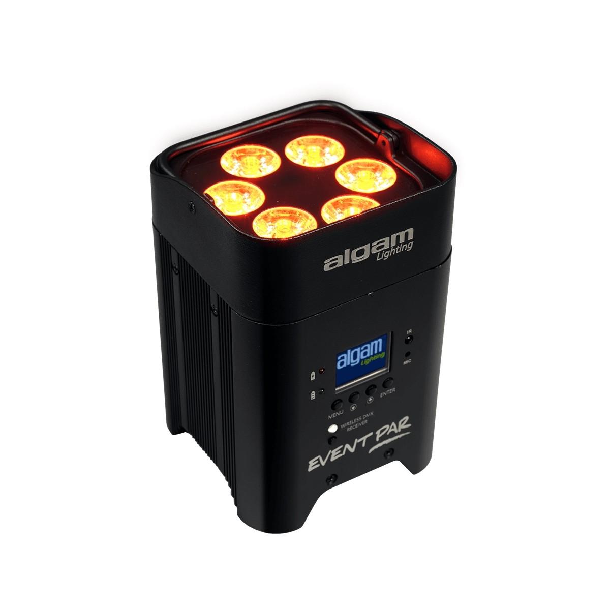 ALGAM LIGHTING EVENTPAR Par Batteria a LED Multicolore DMX