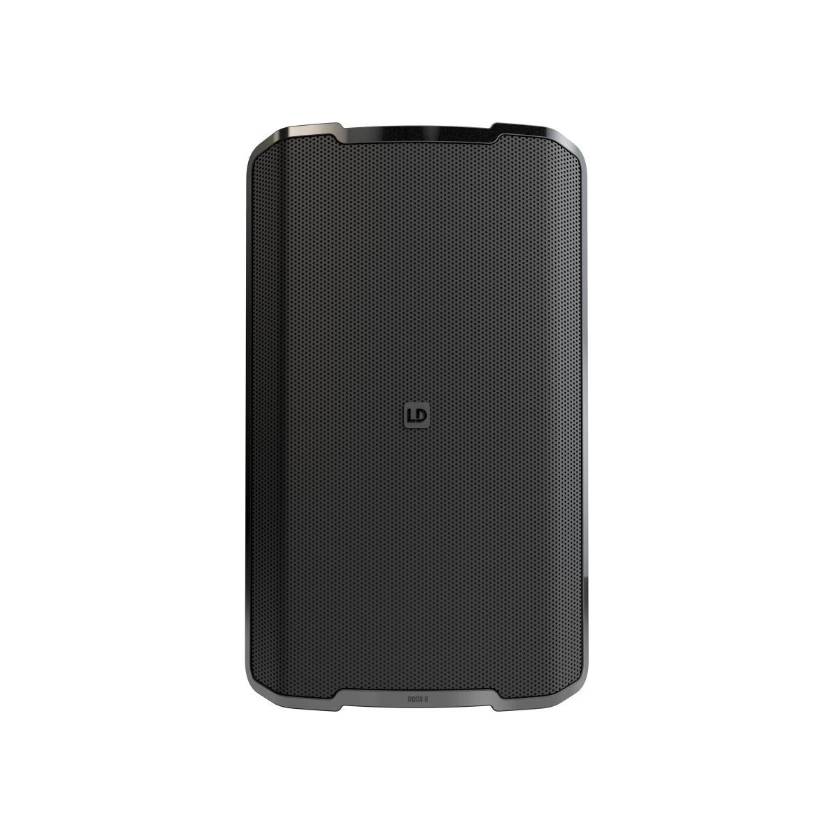 LD SYSTEMS DQOR 8 B - Altoparlante passivo da 8" a 2 vie per installazione all'interno/all'esterno 8 Ohm, nero