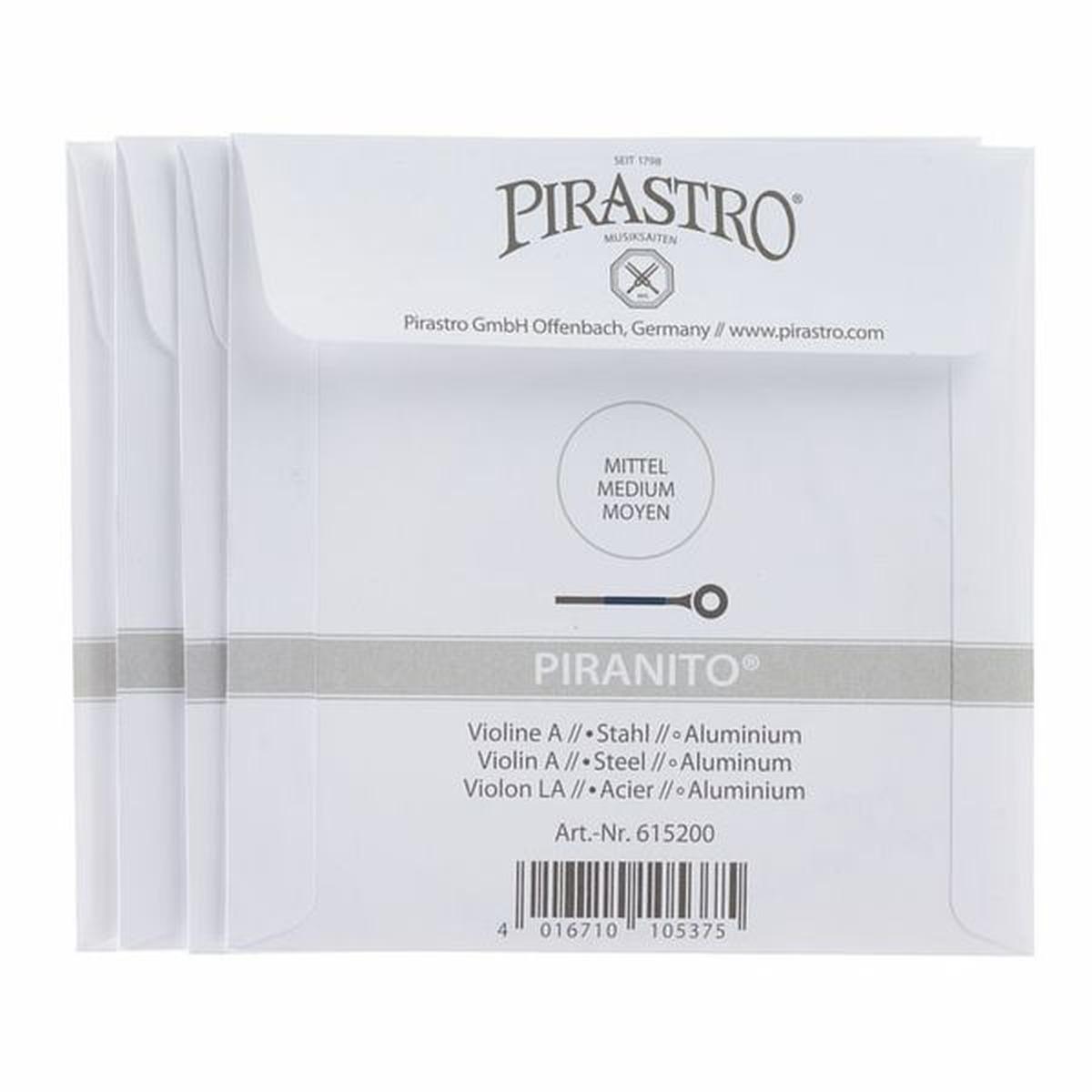 Pirastro piranito 615000 set di corde per violino 4/4 con pallino