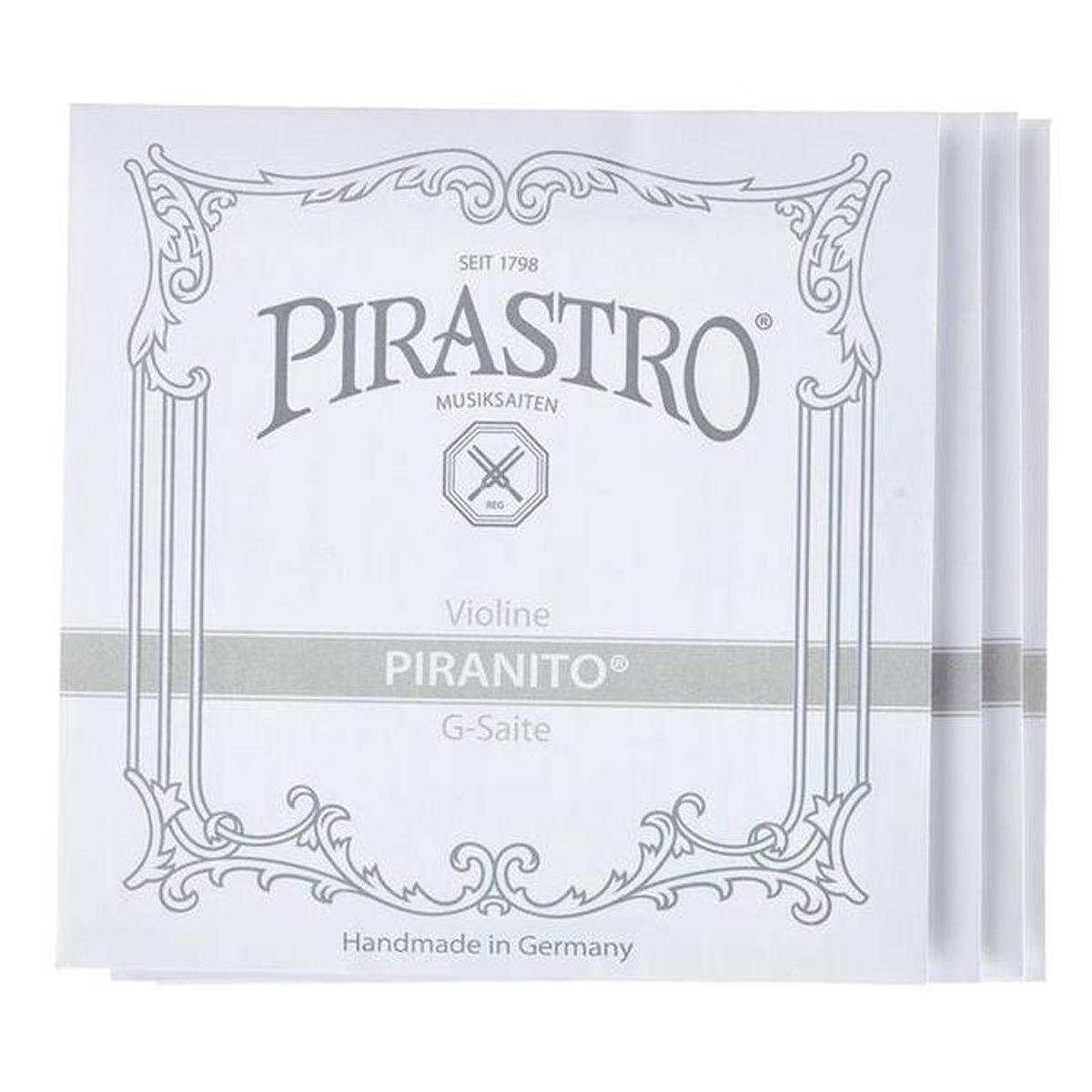 Pirastro piranito 615040 set di corde per violino 3/4 - 1/2