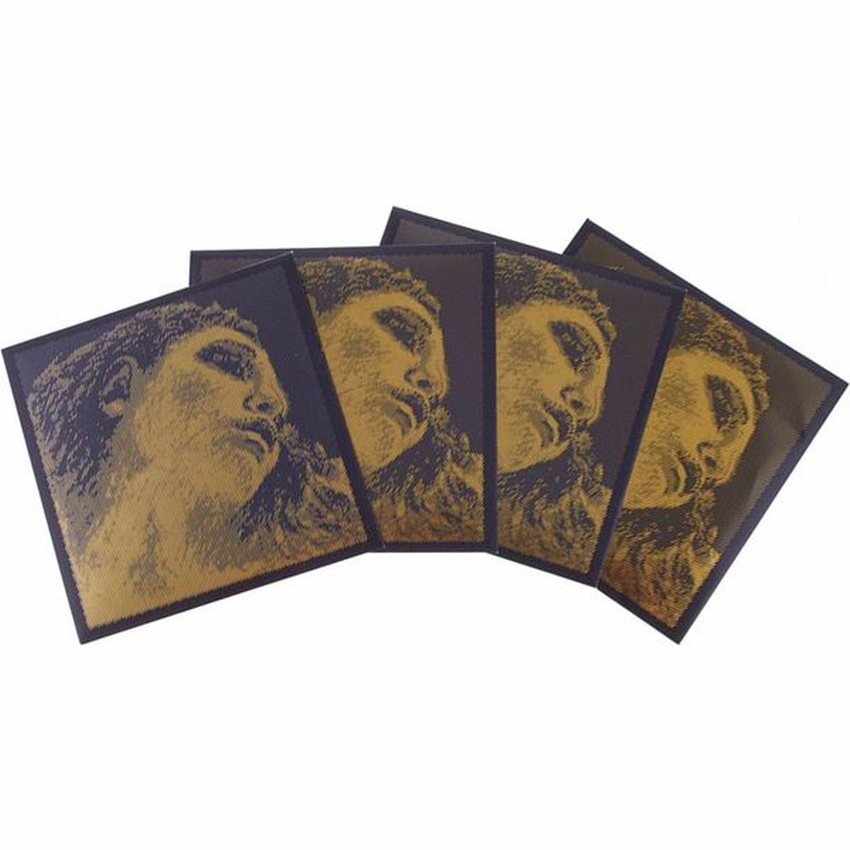 Evah pirazzi gold 415091 set di corde per violino 4/4 mi con pallino