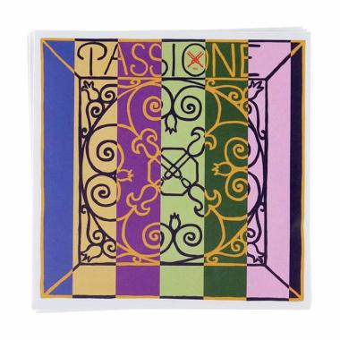 Evah pirazzi passione solo 219081 set di corde per violino 4/4 mi con pallino