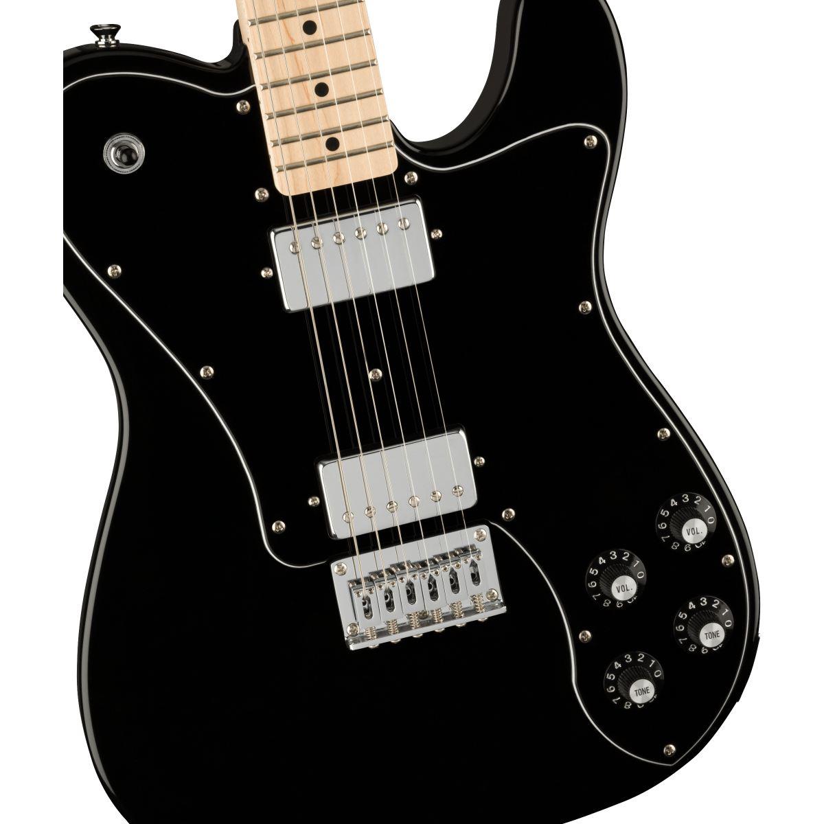 Fender squier affinity telecaster deluxe lrl black chitarra elettrica