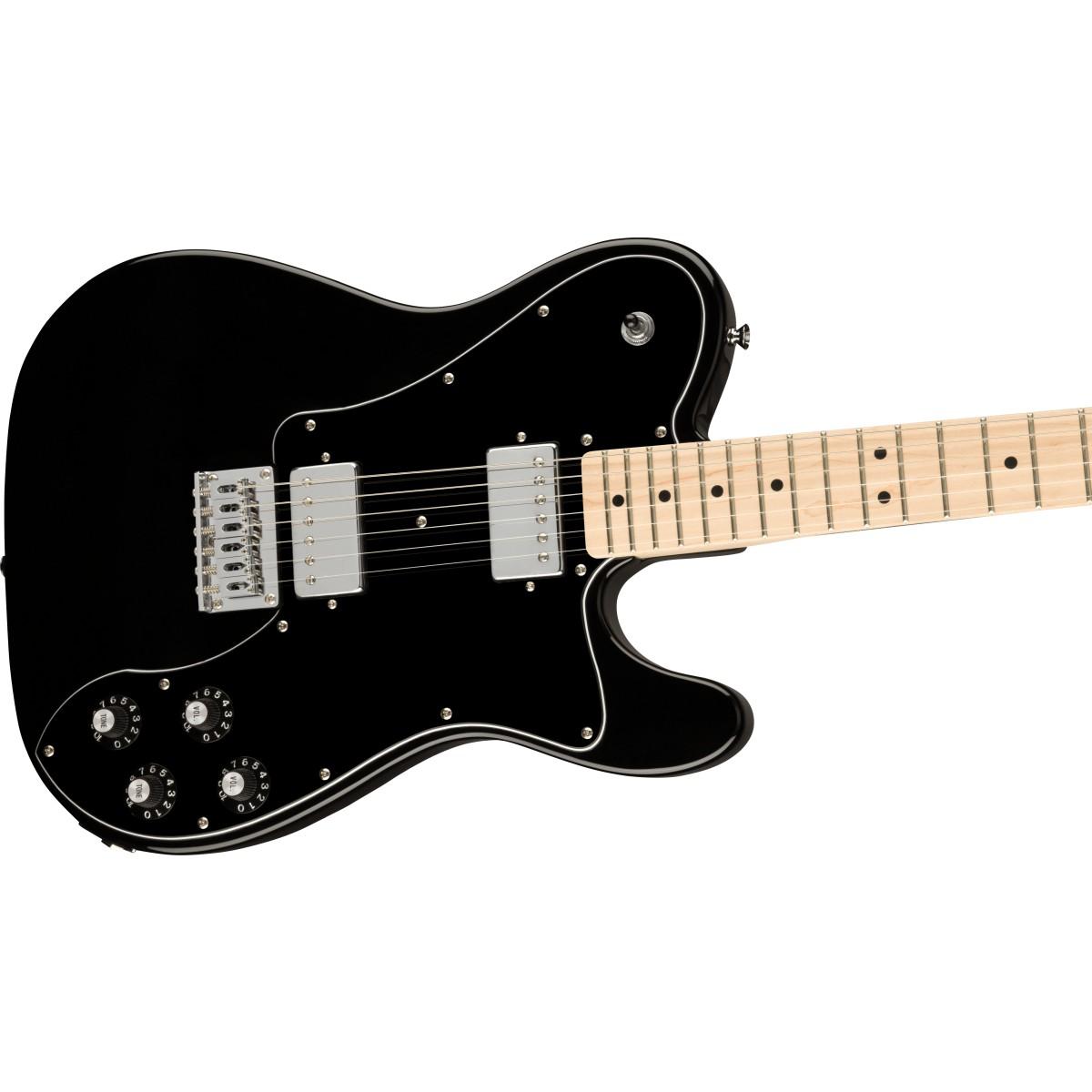 Fender squier affinity telecaster deluxe lrl black chitarra elettrica