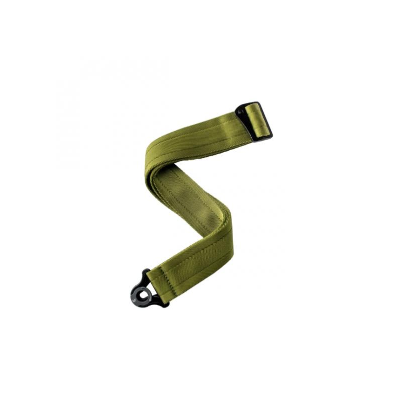 D'addario 50bal08 tracola moss green per chitarra con sistema auto lock